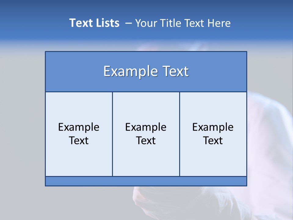 Engineer Horizontal Selective Focus PowerPoint Template