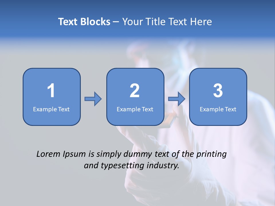 Engineer Horizontal Selective Focus PowerPoint Template