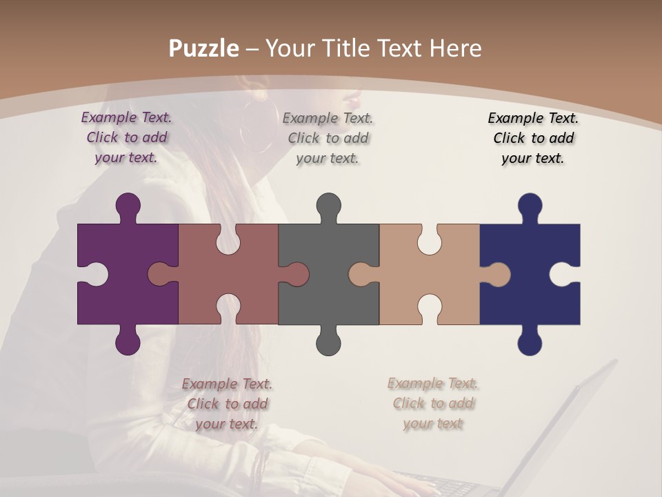 Alone Comfortable One PowerPoint Template