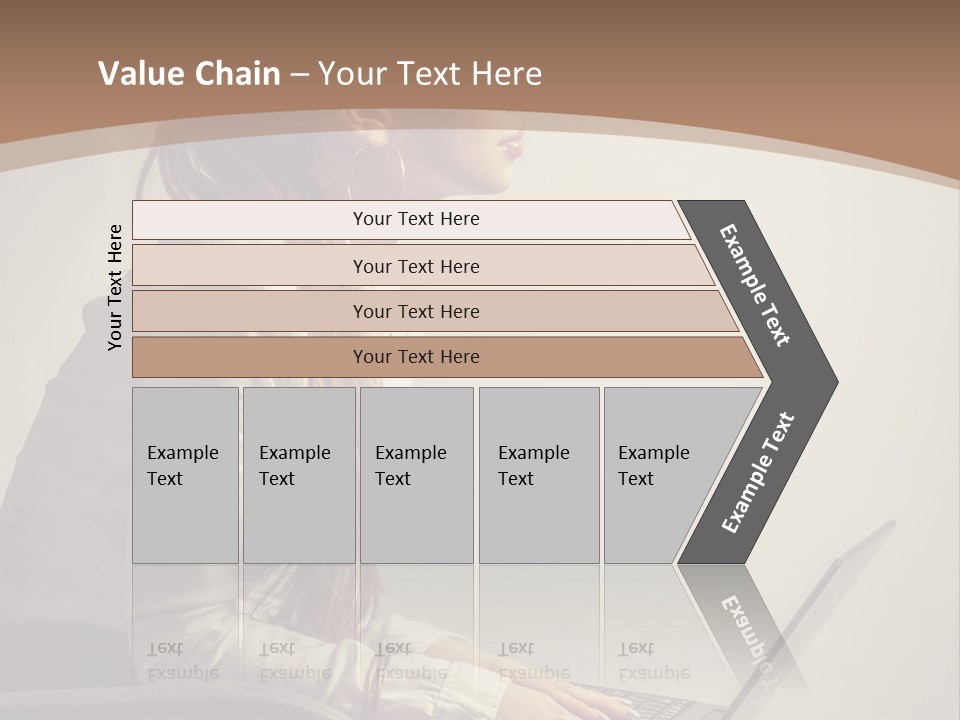 Alone Comfortable One PowerPoint Template