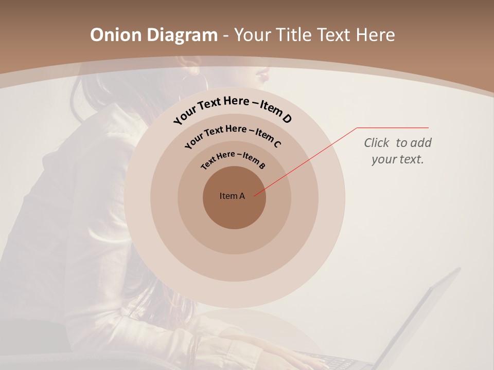 Alone Comfortable One PowerPoint Template