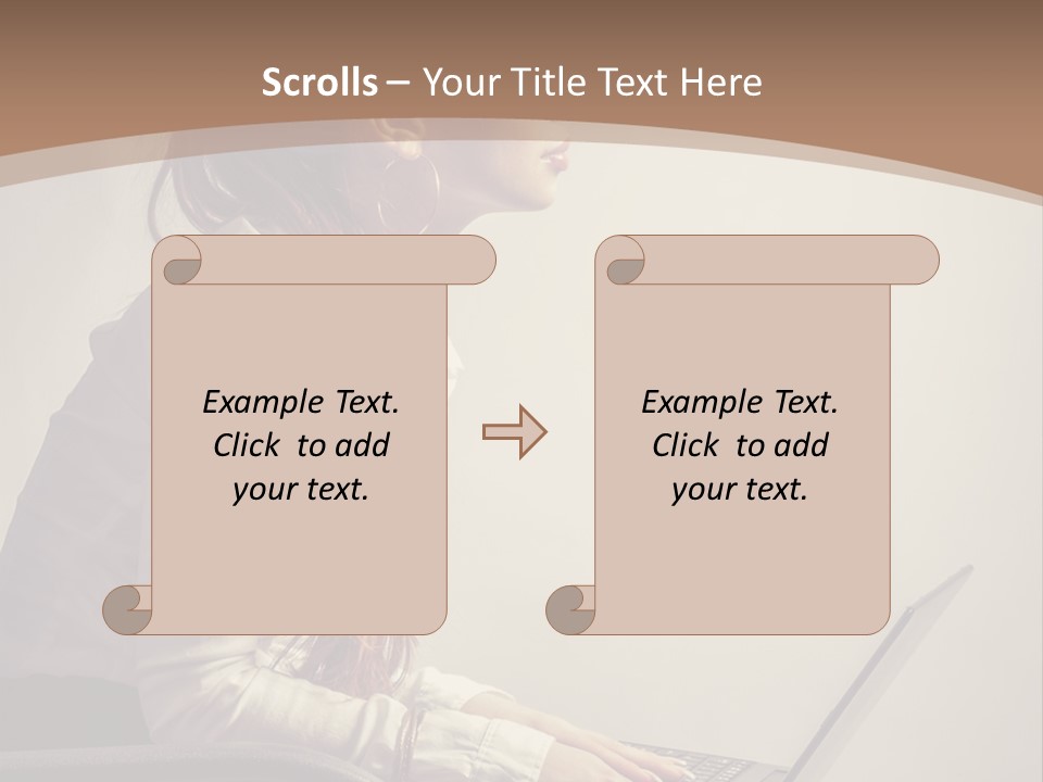 Alone Comfortable One PowerPoint Template
