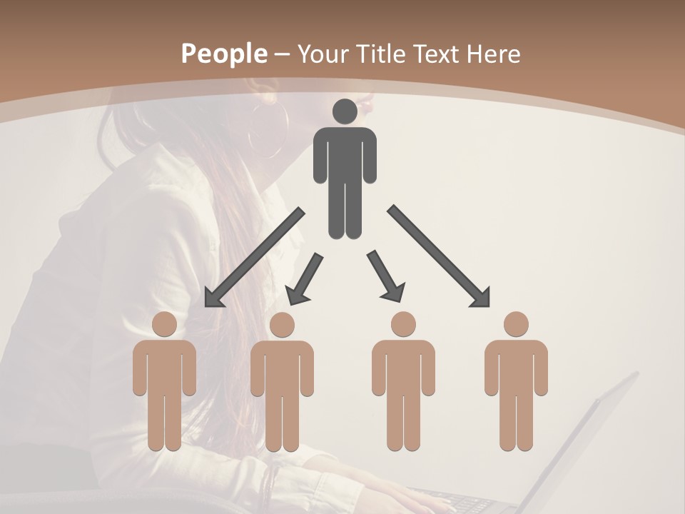 Alone Comfortable One PowerPoint Template