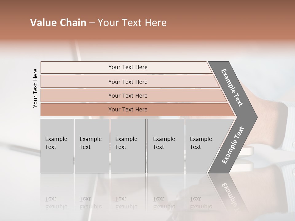 Mobility Information Finger PowerPoint Template