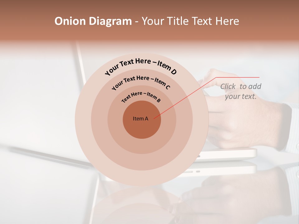 Mobility Information Finger PowerPoint Template