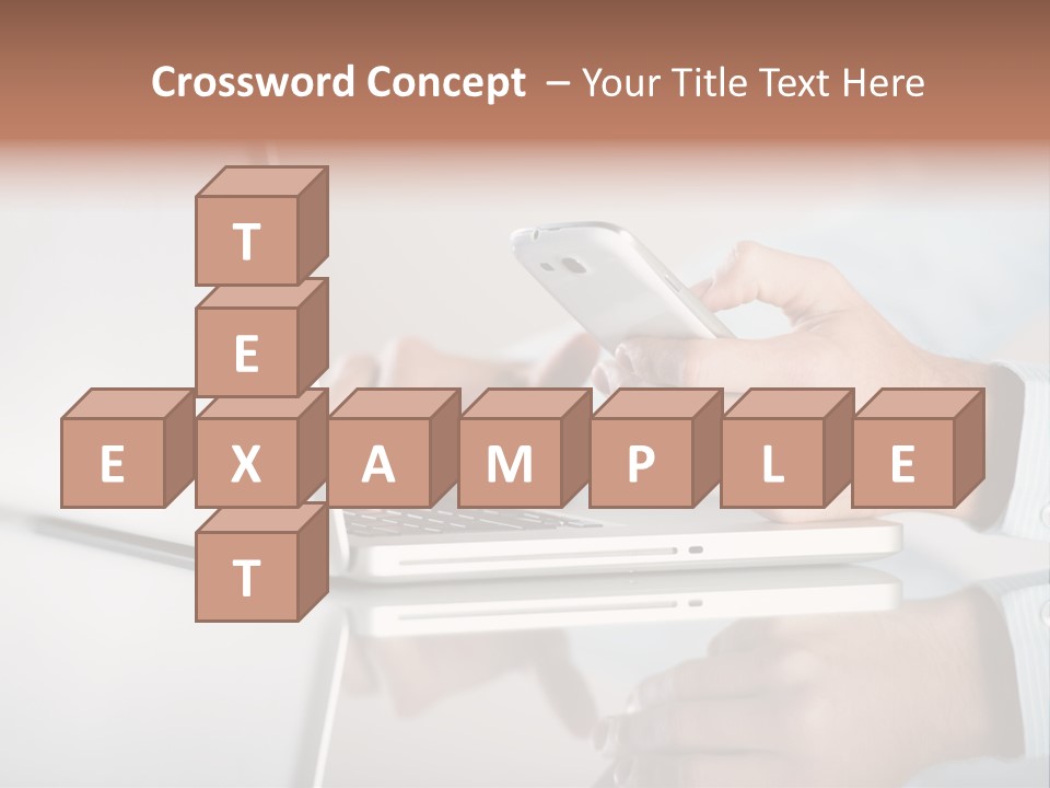 Mobility Information Finger PowerPoint Template