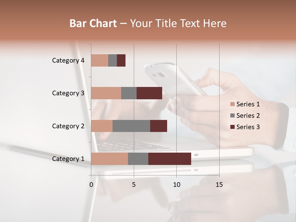 Mobility Information Finger PowerPoint Template