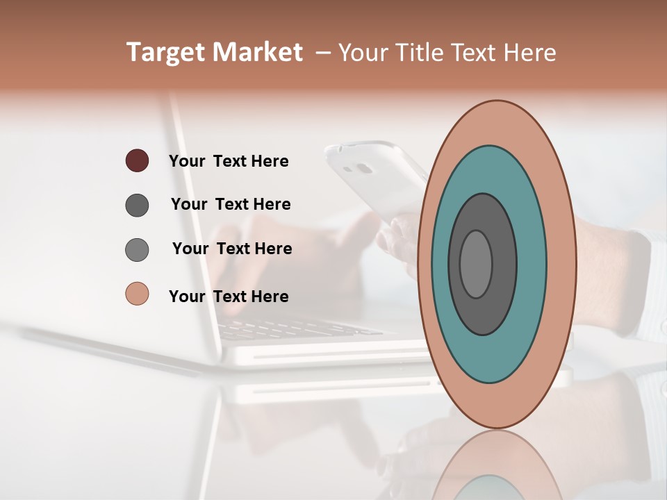 Mobility Information Finger PowerPoint Template