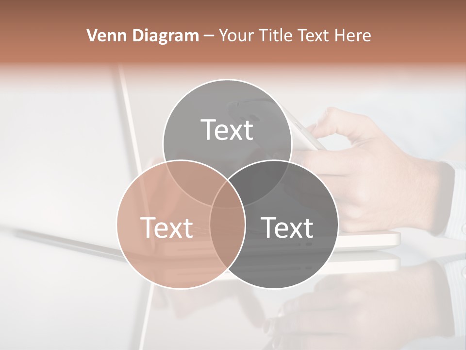 Mobility Information Finger PowerPoint Template