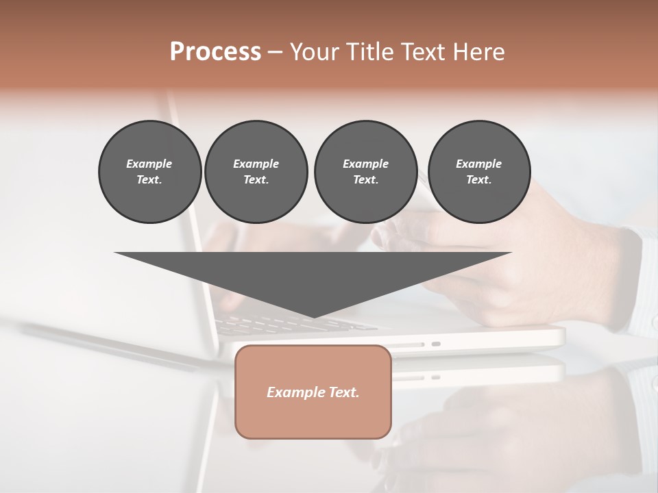 Mobility Information Finger PowerPoint Template
