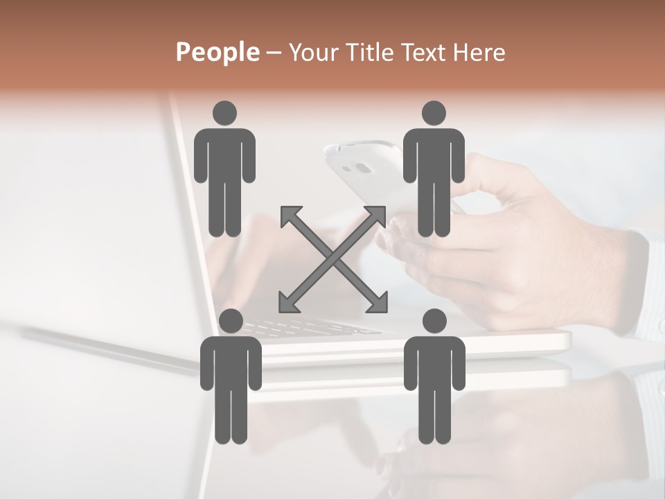Mobility Information Finger PowerPoint Template