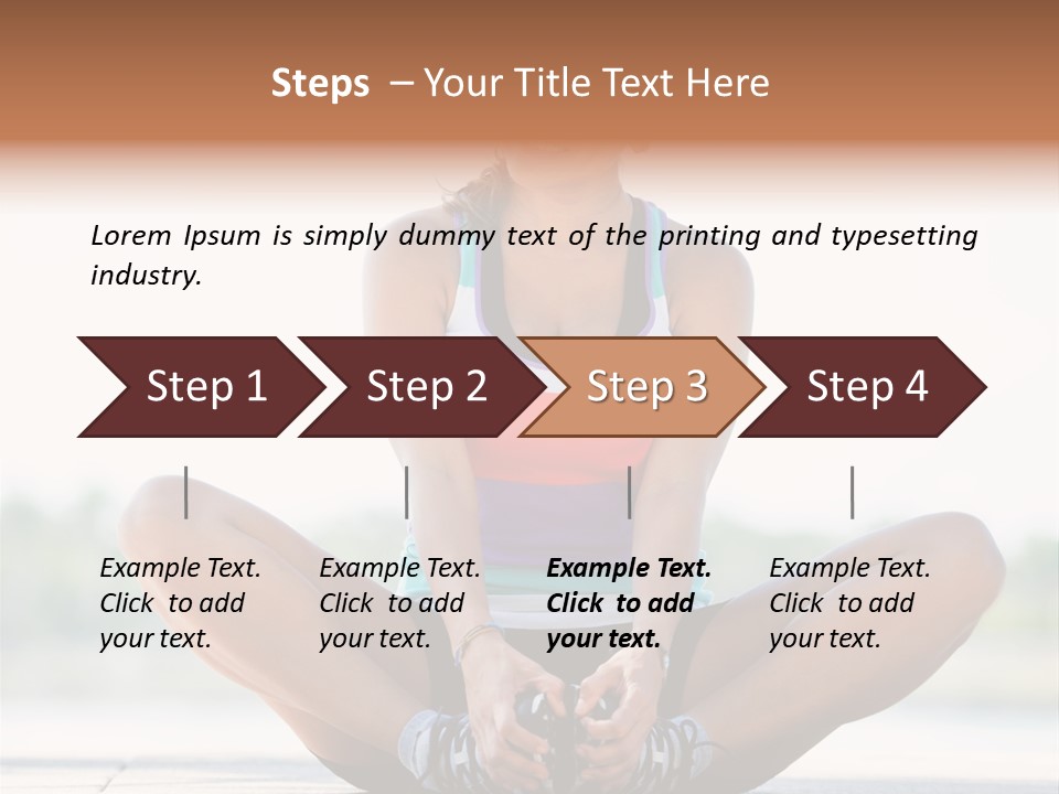 Beauty Concepts Workout PowerPoint Template