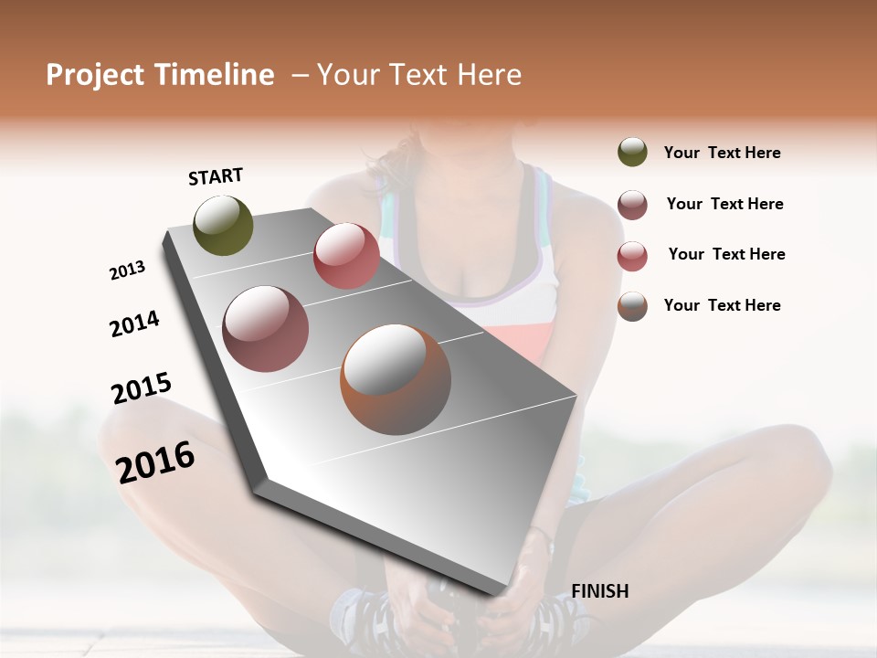Beauty Concepts Workout PowerPoint Template