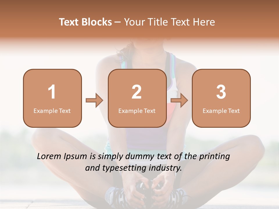 Beauty Concepts Workout PowerPoint Template
