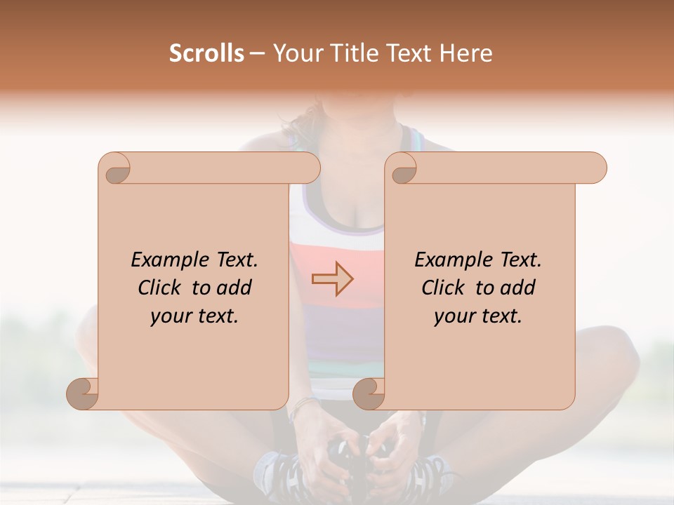 Beauty Concepts Workout PowerPoint Template