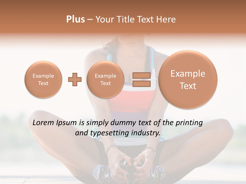 Beauty Concepts Workout PowerPoint Template
