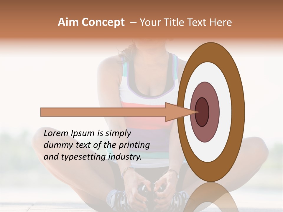 Beauty Concepts Workout PowerPoint Template