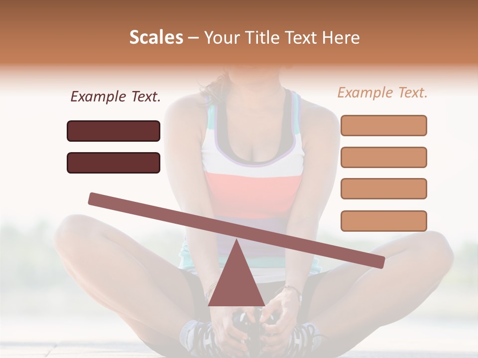 Beauty Concepts Workout PowerPoint Template
