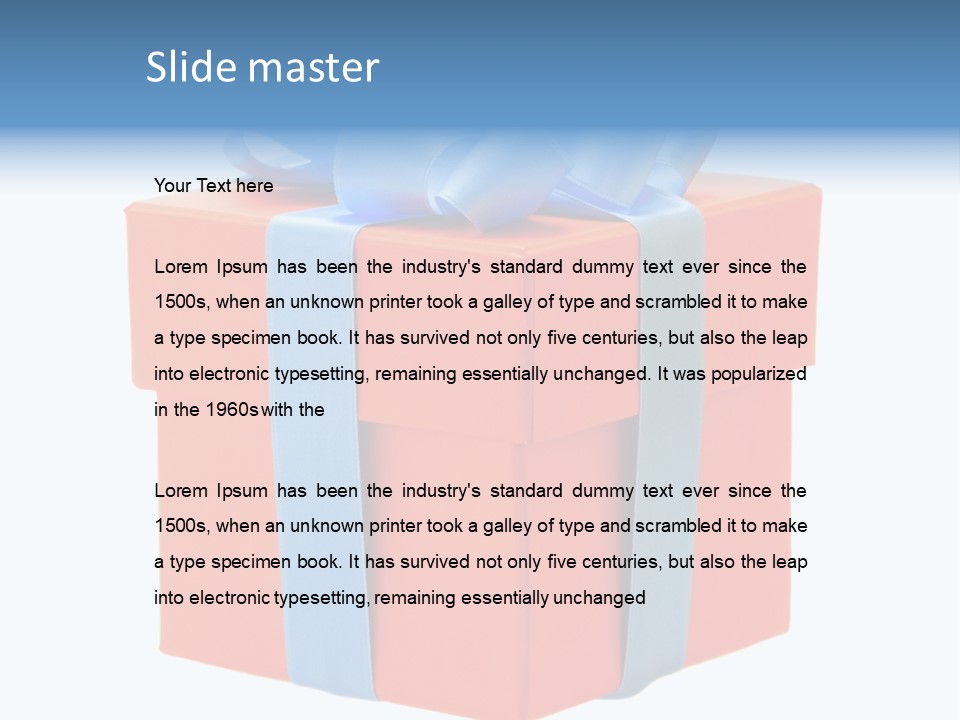 Celebration Shiny Festive PowerPoint Template