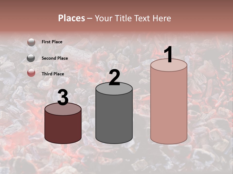 Charcoal Dirty Ash PowerPoint Template