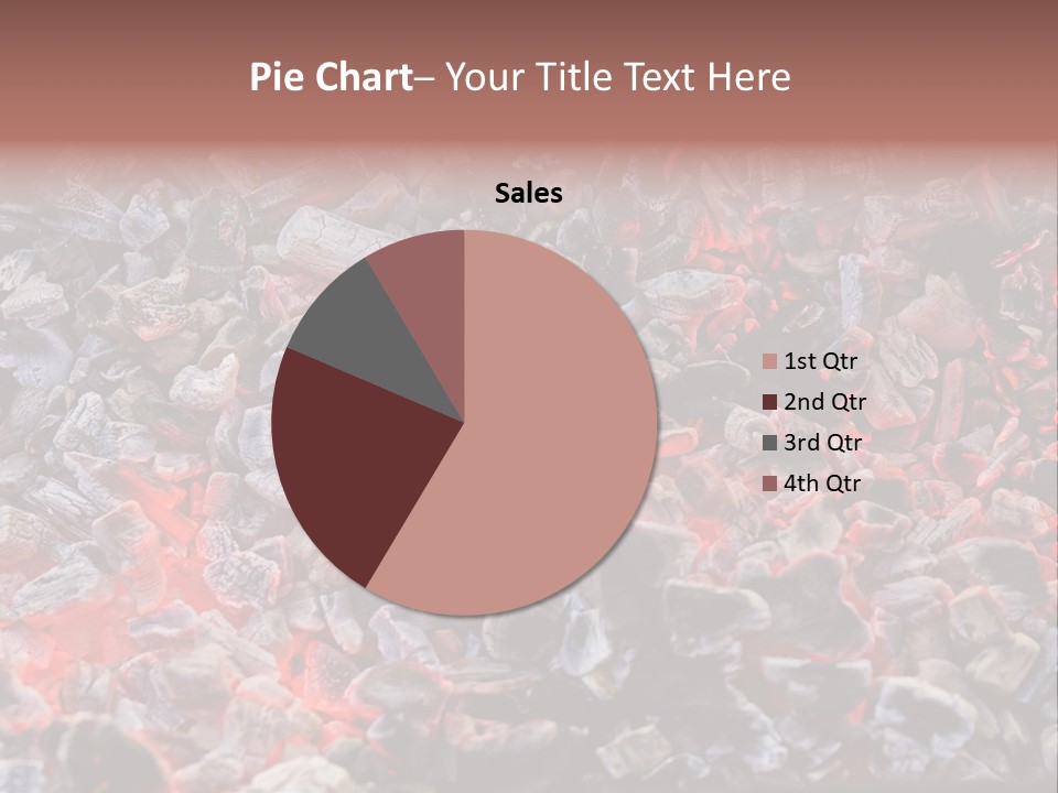Charcoal Dirty Ash PowerPoint Template
