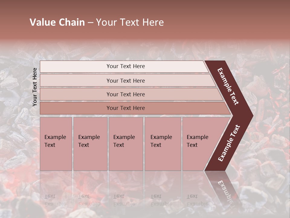 Charcoal Dirty Ash PowerPoint Template
