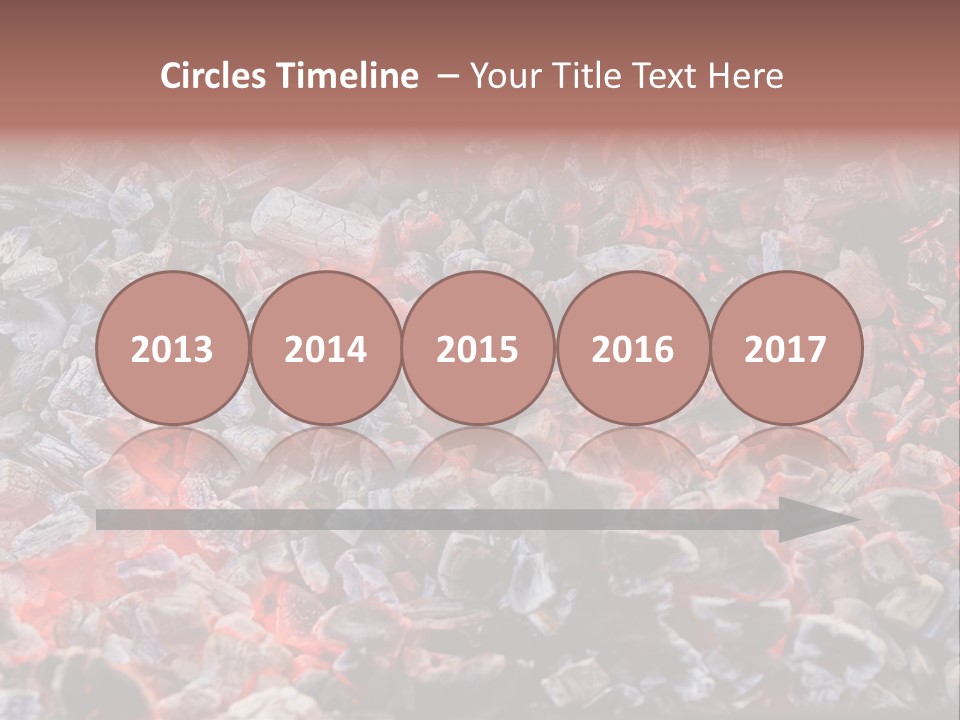 Charcoal Dirty Ash PowerPoint Template