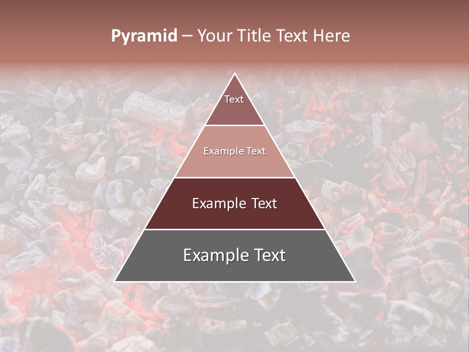 Charcoal Dirty Ash PowerPoint Template