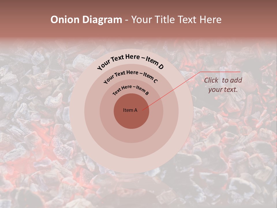 Charcoal Dirty Ash PowerPoint Template