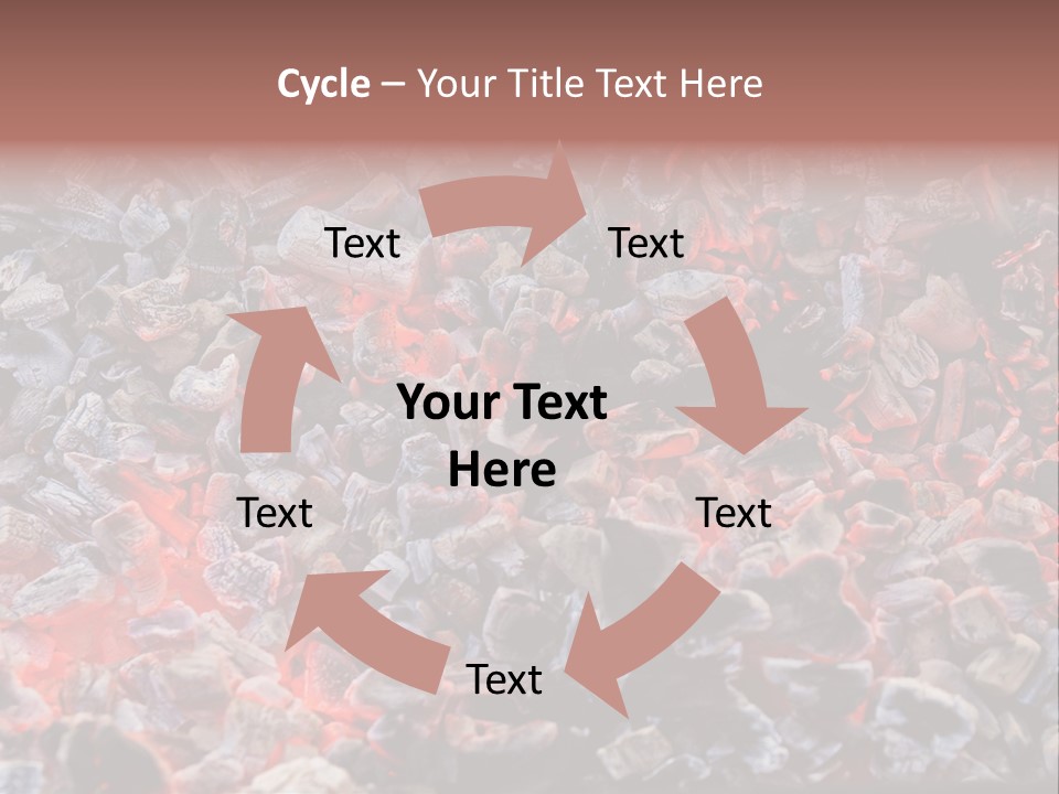 Charcoal Dirty Ash PowerPoint Template