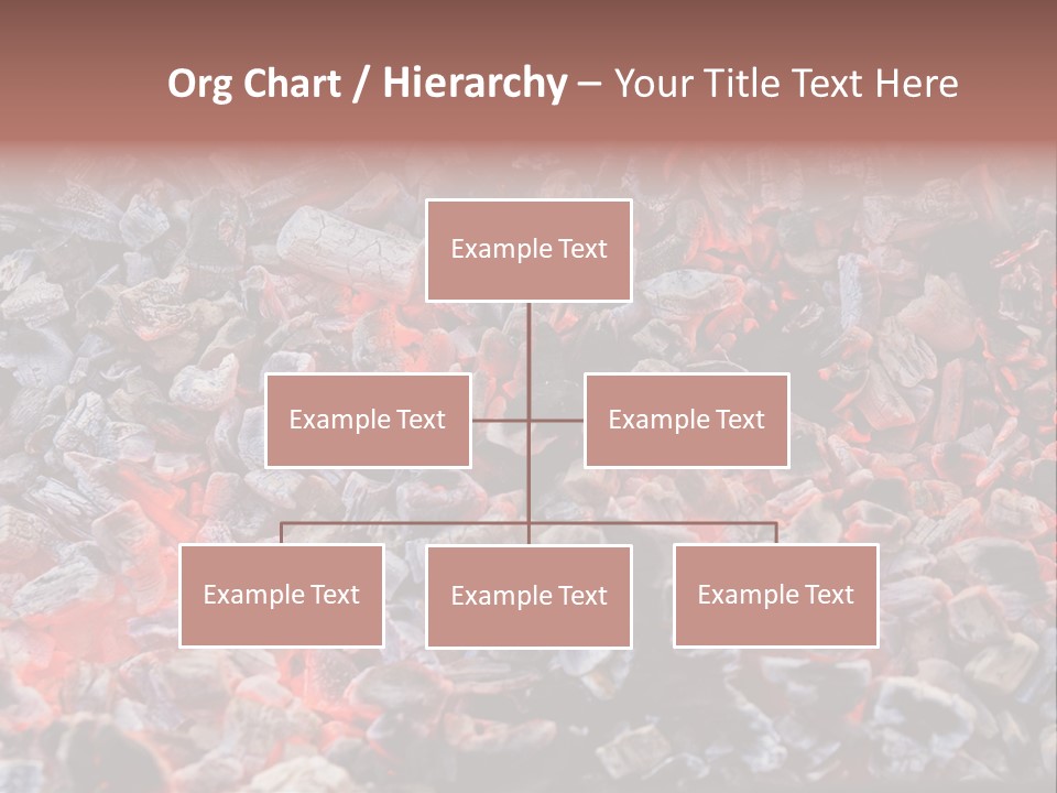 Charcoal Dirty Ash PowerPoint Template