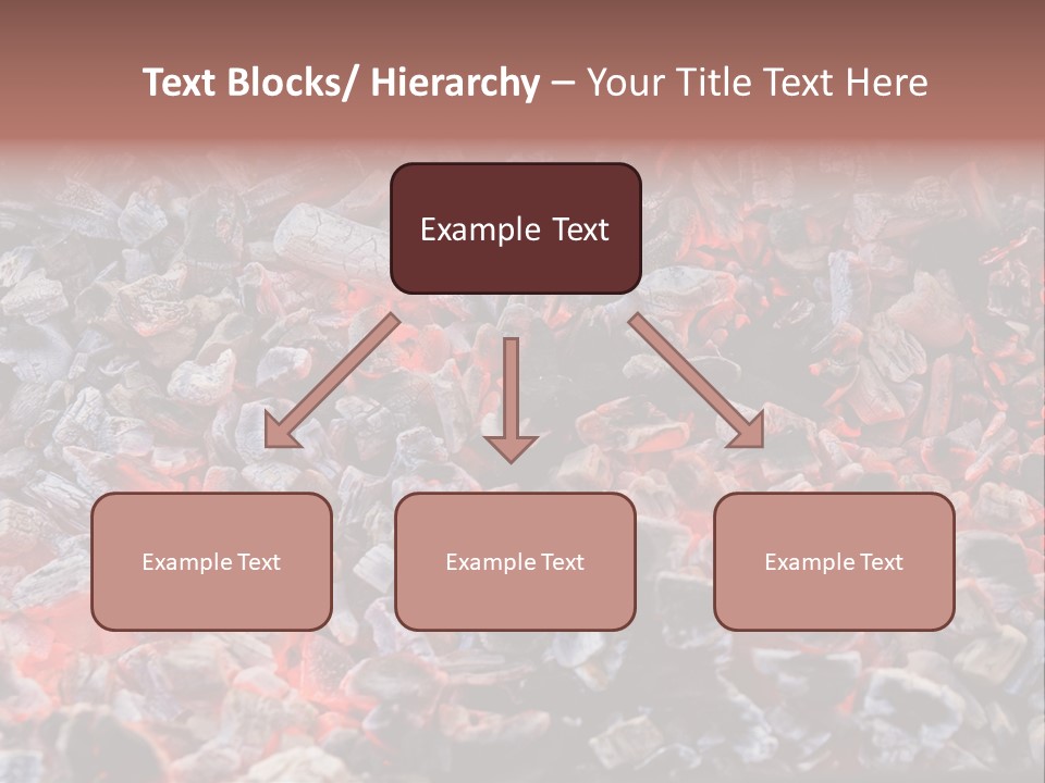 Charcoal Dirty Ash PowerPoint Template