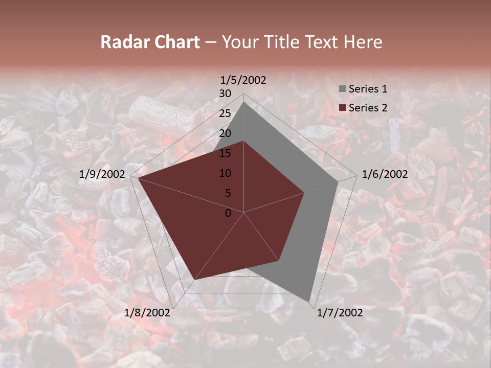 Charcoal Dirty Ash PowerPoint Template