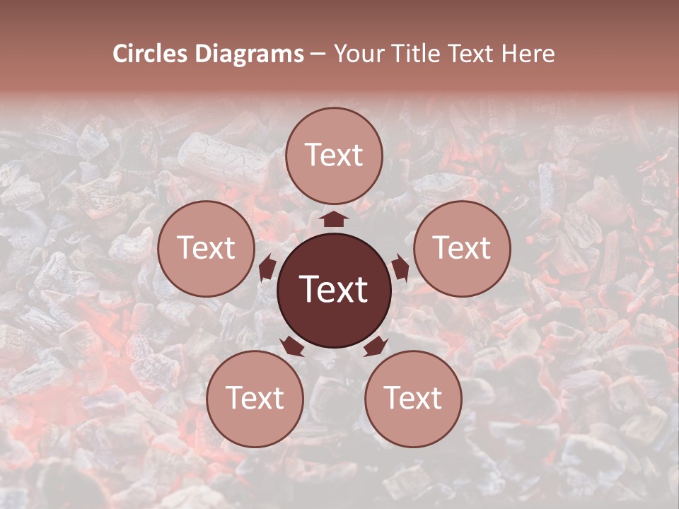 Charcoal Dirty Ash PowerPoint Template