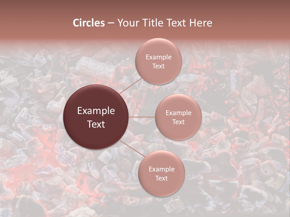 Charcoal Dirty Ash PowerPoint Template