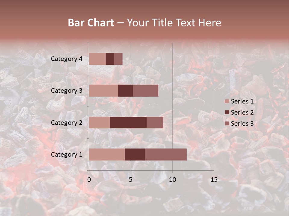 Charcoal Dirty Ash PowerPoint Template