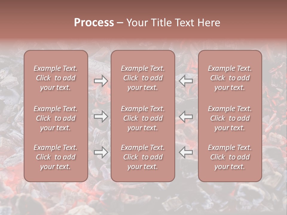 Charcoal Dirty Ash PowerPoint Template