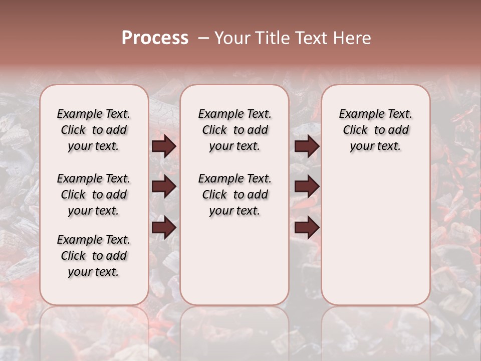 Charcoal Dirty Ash PowerPoint Template