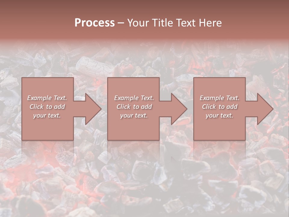 Charcoal Dirty Ash PowerPoint Template