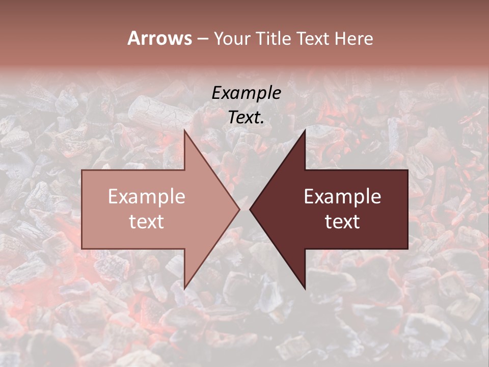 Charcoal Dirty Ash PowerPoint Template