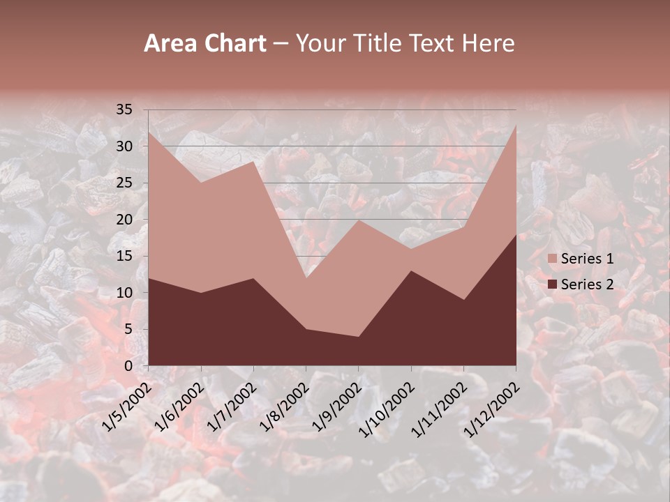 Charcoal Dirty Ash PowerPoint Template