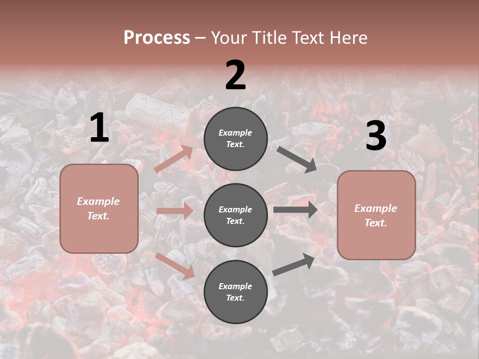 Charcoal Dirty Ash PowerPoint Template