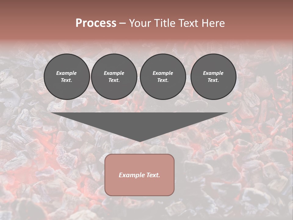 Charcoal Dirty Ash PowerPoint Template