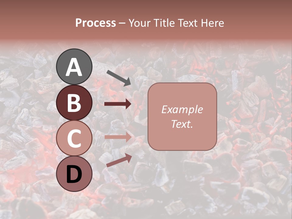 Charcoal Dirty Ash PowerPoint Template