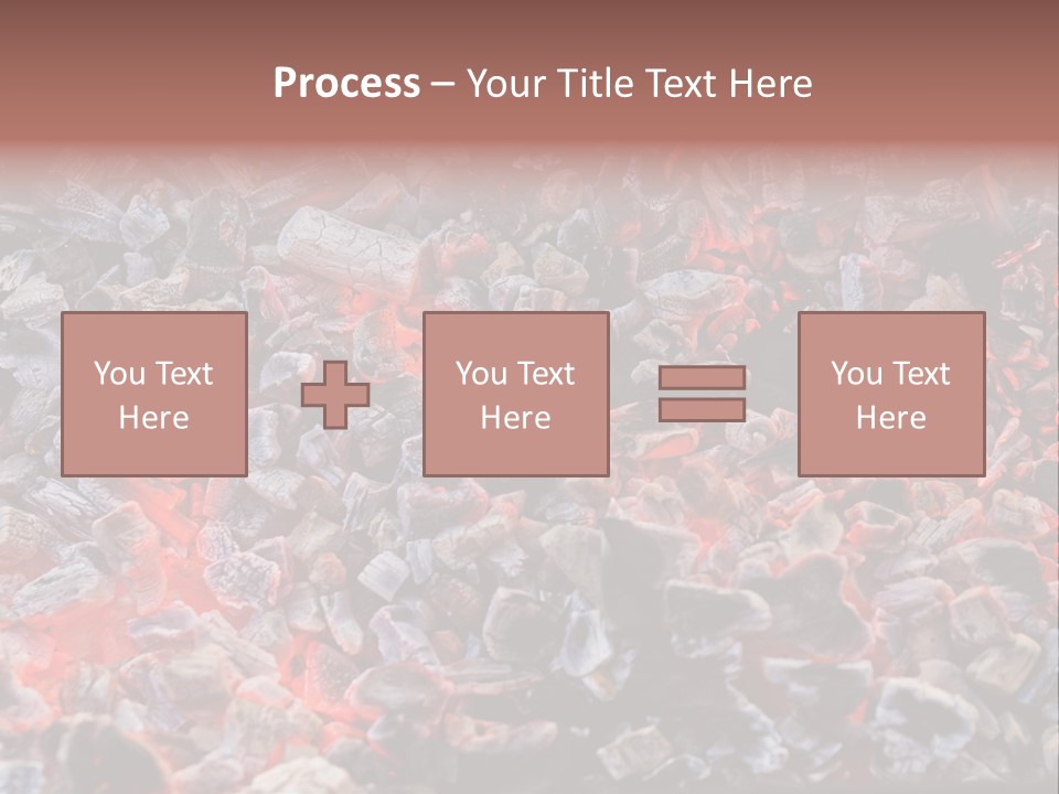 Charcoal Dirty Ash PowerPoint Template