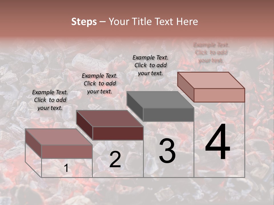 Charcoal Dirty Ash PowerPoint Template