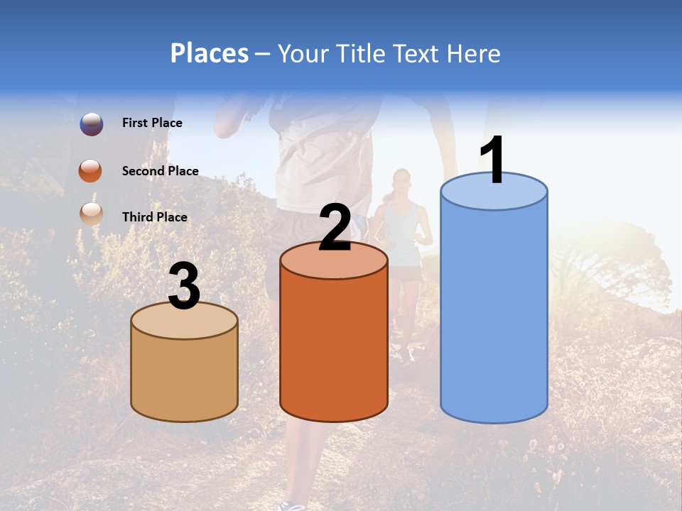 Wellbeing Health Run PowerPoint Template