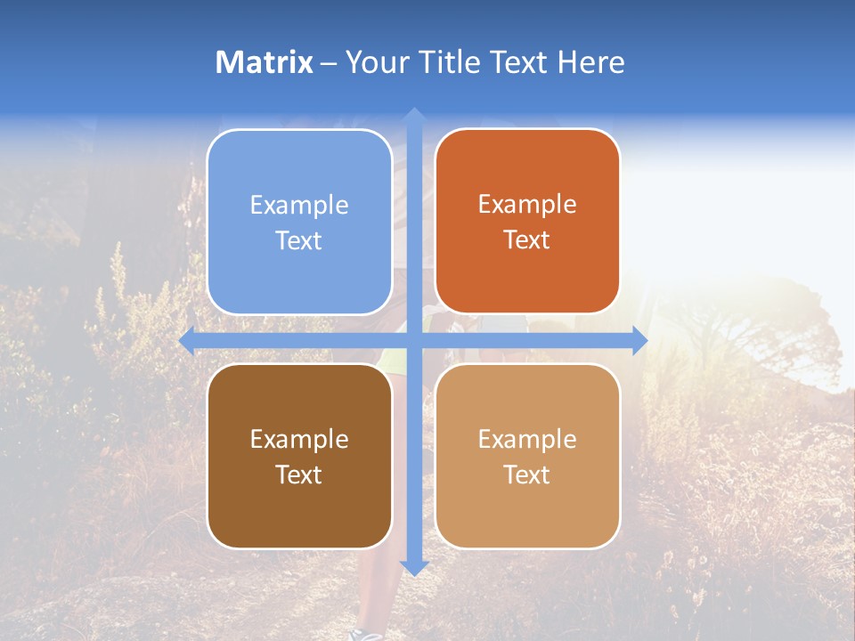 Wellbeing Health Run PowerPoint Template