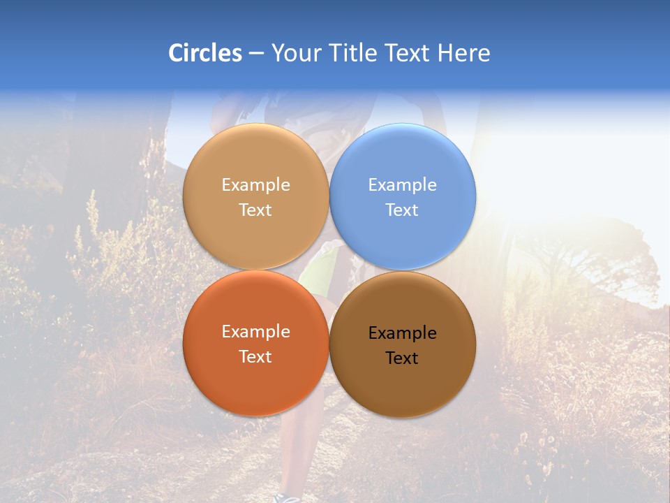 Wellbeing Health Run PowerPoint Template