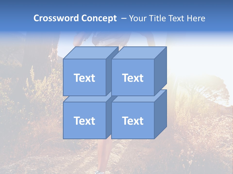 Wellbeing Health Run PowerPoint Template